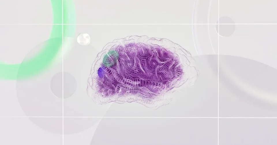 Illustration abstraite d'un réseau de neurones représentant l'espace de raisonnement interne d'une IA