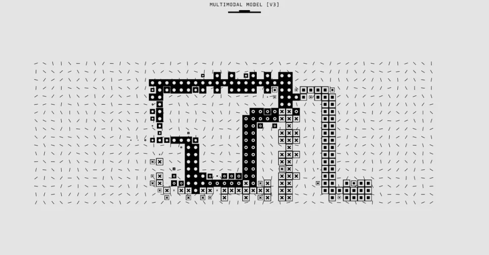 Représentation abstraite de vecteurs d'embeddings multimodaux reliant textes et images