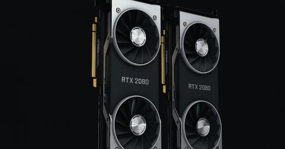 Rangées de serveurs équipés de GPU NVIDIA dans un datacenter IA